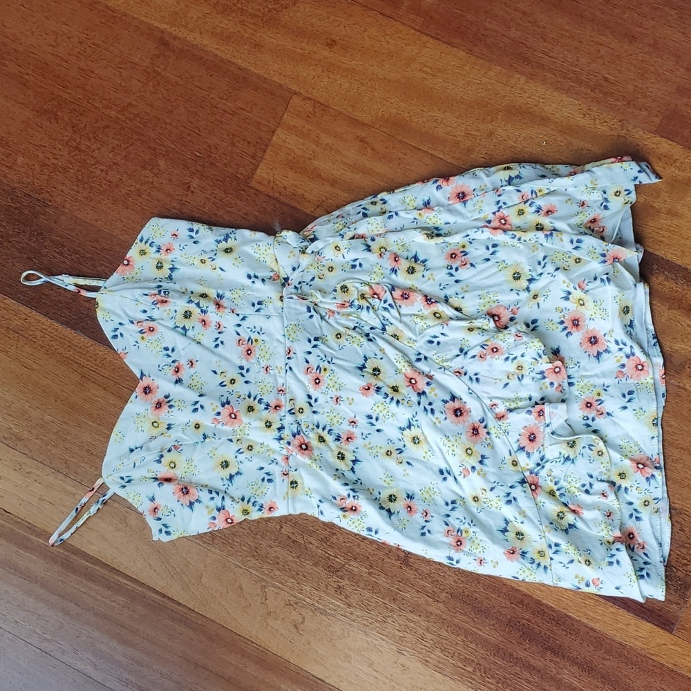 Floral mini dress